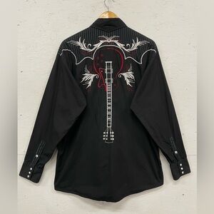 Vintage Limited Edition Brooks & Dunn Panhandle Slim Western Shirt, Size XL